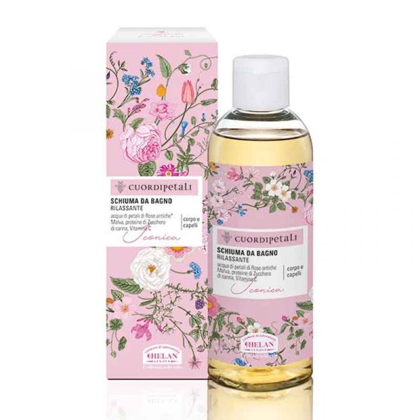 CUOR DI PETALI ICONICA SCHIUMA BAGNO RILASSANTE 210 ML CUOR DI PETALI ICONICA SCHIUMA BAGNO RILASSANTE 210 ML