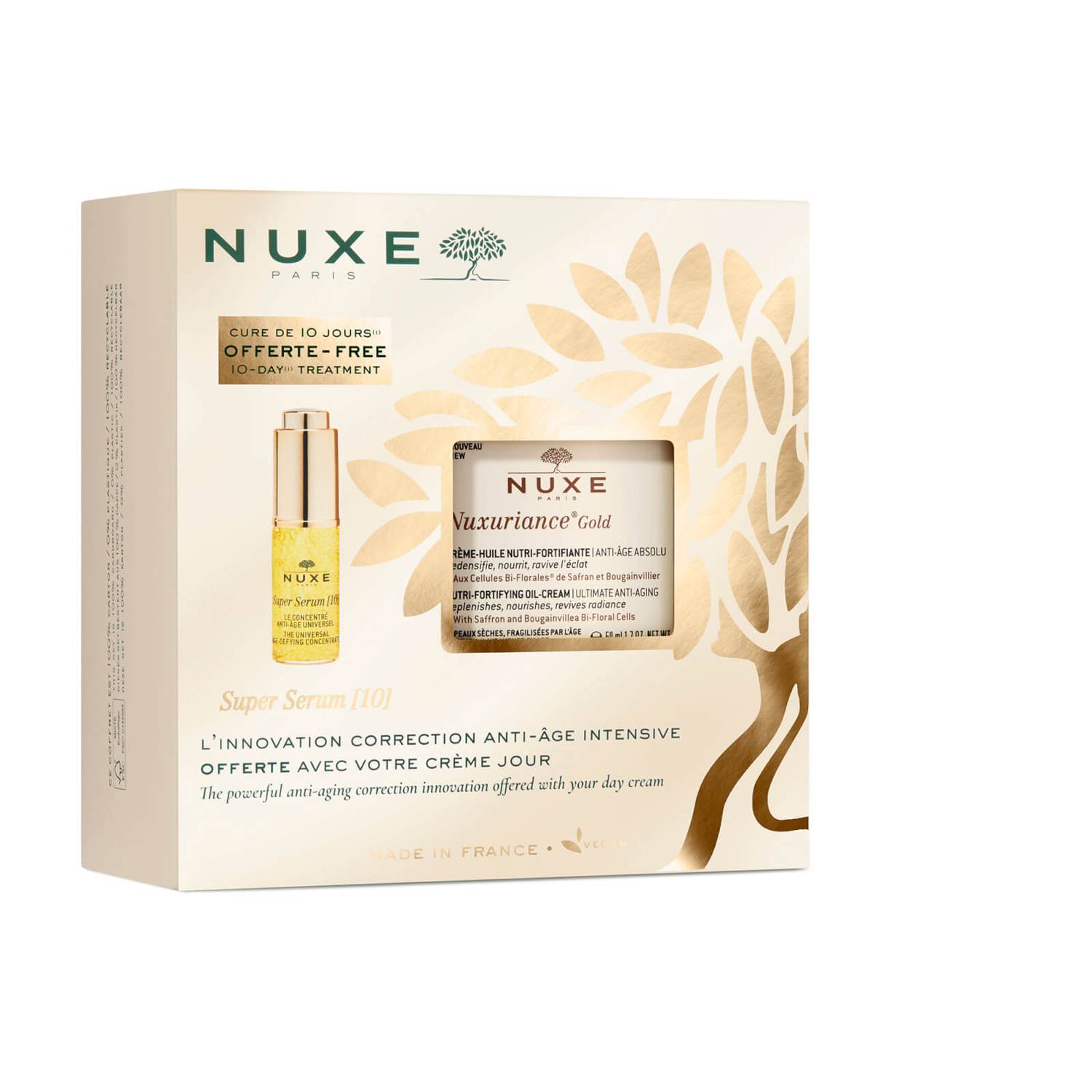 NUXE COFANETTO NUXURIANCE GOLD + SUPER SERUM NUXE COFANETTO NUXURIANCE GOLD + SUPER SERUM