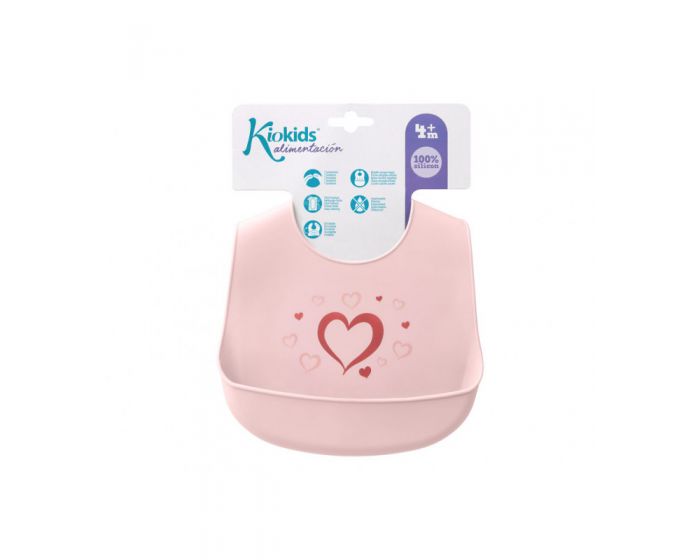 KIOKIDS IBERICA BAVAGLIO SILICONE ROSA KIOKIDS IBERICA BAVAGLIO SILICONE ROSA